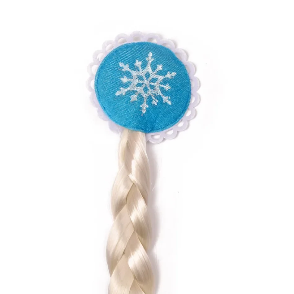 Elsa-Inspired Braid Hairpin and Dress-Up Set