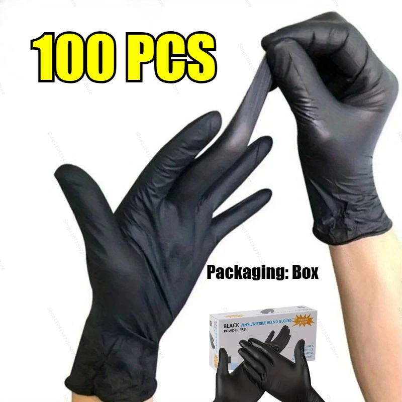 Premium Disposable Nitrile Waterproof Household and Cleaning Gloves
