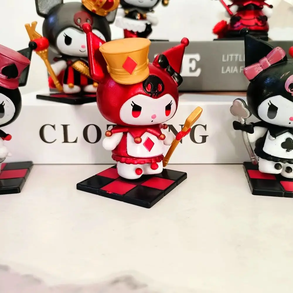Kuromi Poker Kingdom Series Blind Box Handgefertigte Tide Play Doll Desktop Car Cake Dekoration – Detail 8