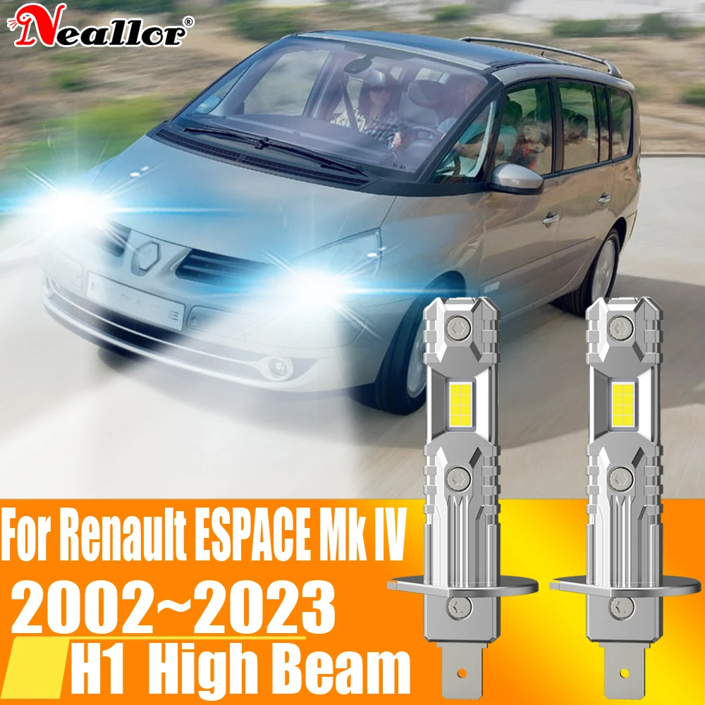 

Светодиодная лампа H1 для автомобильных фар, дальность 12 В, 55 Вт, для Renault ESPACE 2002 ~ 2023