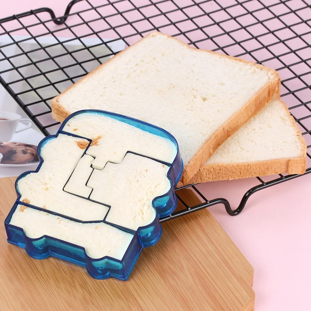 Fun Sandwich Cutter & Sealer Set for Kids - Cartoon Shapes for Bento Lunch Boxes