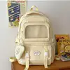 2024 New Ita Backpack High-capacity Canvas School Bag Transparent Preppy Style Girls Rucksack Teenage Display Bolsa Mujer Сумка 3