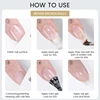 BORN PRETTY 30ml Fiber Glass Extension Nail Gel Repair for Broken Thicken Thin Nails Manicure Fiberglass Repaired Nails 5