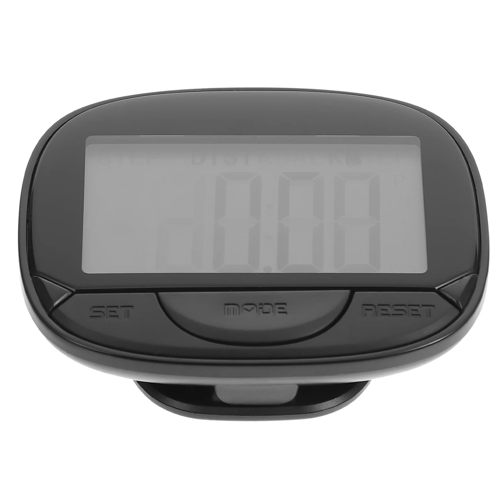 

Pedometer For Walking Step Counter With Built-in Clip Large Screen Step Counter With 21/24Hours Clock To Track Steps Miles