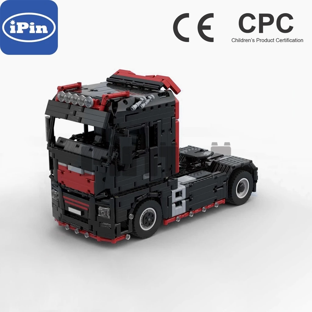 

Moc-60173 Mann TGX semitrailer truck app remote control 2229pcs boys gift splicing building block technology accessories