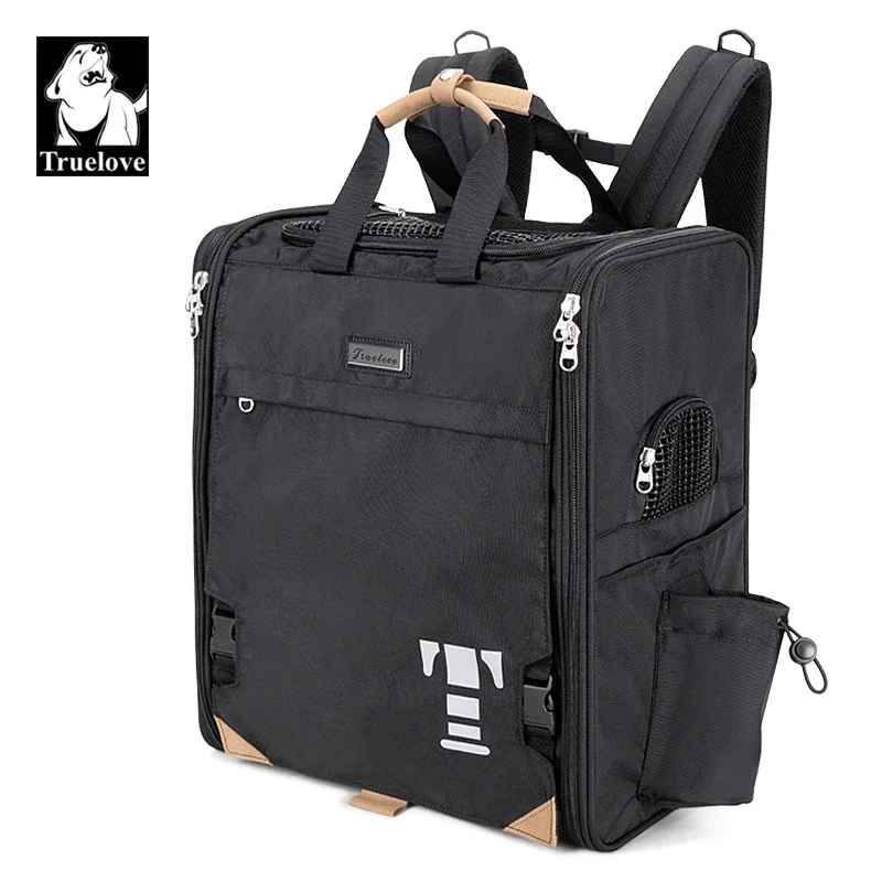 TRUELOVE TLX2171 Pet Outing Shoulder Bag Large Mesh For Greater Breathability Vehicle Mounted Design Spacious Side Openings