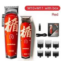 Madeshow M10+ M11 Hair Clippers for men,cordless Hair Clipper,Professional barber clipper,Haircut Machine For Barbers 1