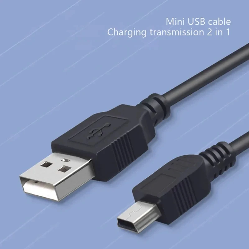 1-6개입 USB 충전 케이블 USB 2.0 A타입 - 미니 B 5핀 충전 케이블 (디지털 카메라용) 미니 USB 케이블 데이터 충전 케이블