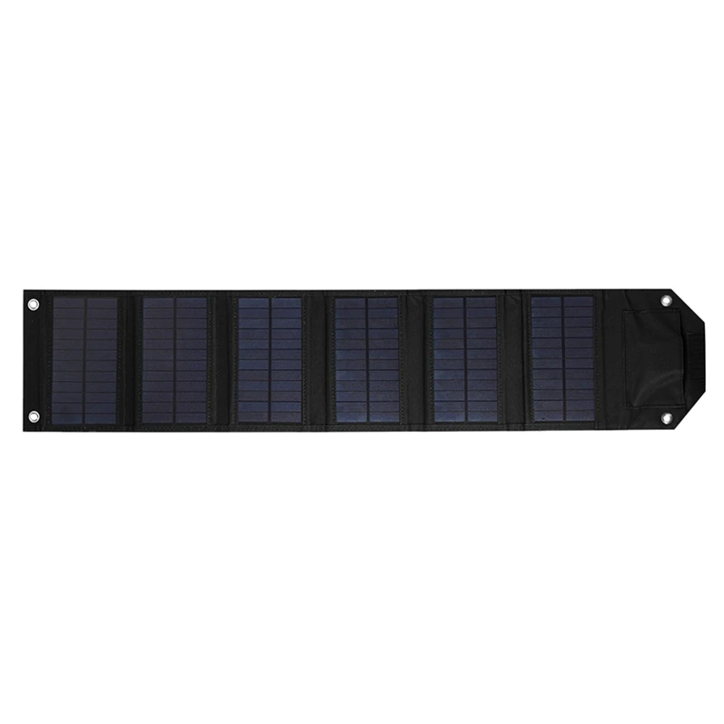 

6-Fold 12W Foldable Solar Panel Portable Solar Panels Charger USB 5V DC Power Solar Panel Mobile Power Supply, Durable