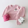 Mickey Baby Boy Tracksuit Toddler Girl Cartoon Long Sleeved Top + Pant Spring Autumn Children Suits 5