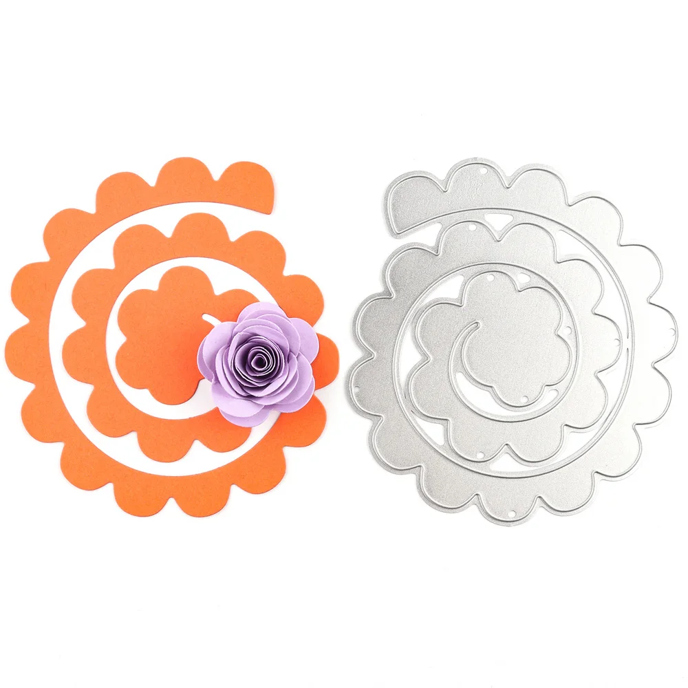 Fustelle Metalliche A Forma Di Margherita Per Scrapbooking E Goffratura