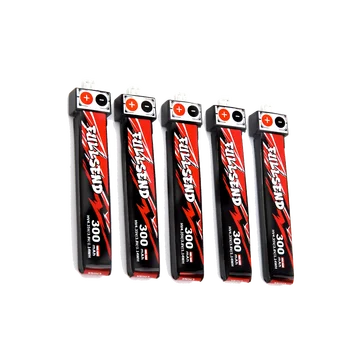 iFlight 5pcs Fullsend 1S HV 300mAh 40C Lipo Battery with JST-PH2.0 Charge Plug for Alpha A65 Tiny Whoop drone part 7