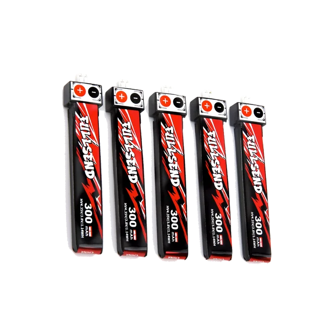 iFlight 5pcs Fullsend 1S HV 300mAh 40C Lipo Battery with JST-PH2.0 Charge Plug for Alpha A65 Tiny Whoop drone part 7