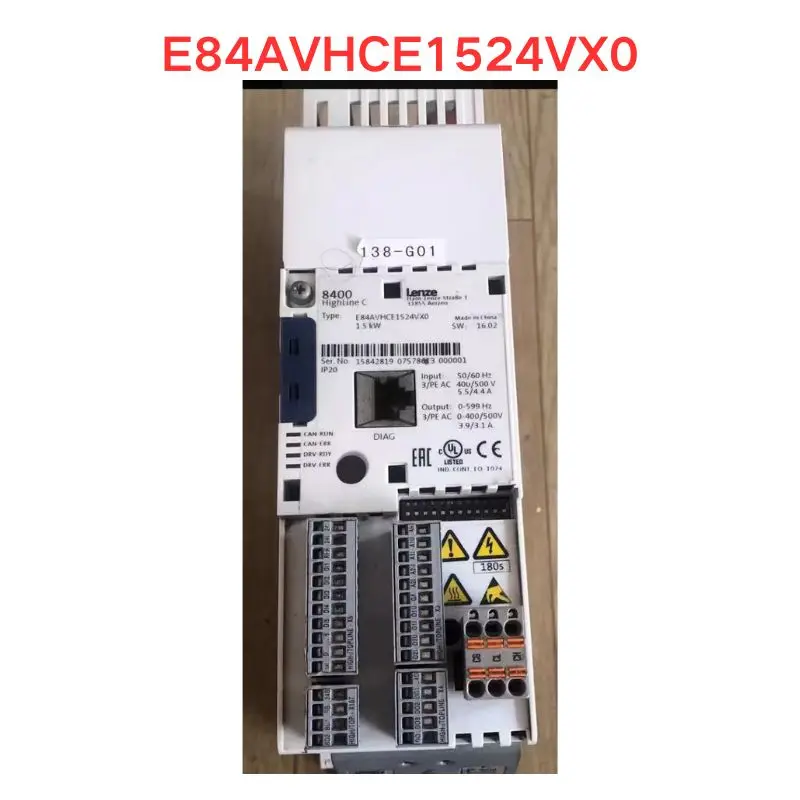 

Used E84AVHCE1524VX0 Frequency Converters Functional test OK