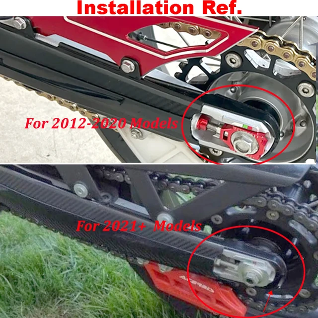 たす ために ヤマハ DT125 DT125R DT200 DT230 オートバイチェーンガイド