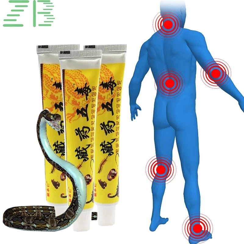 3pcs Scorpion Venom Pain Relief Ointment Knee Back Muscle Joint Ache Rheumatism Arthritis Neuralgia Herbal Treatment Cream
