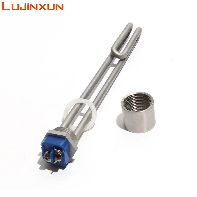 Lujinxun 220V-240V Heating Element 1BSP DN25 Screw in Type Water Immersion  Heater for Water Boiler All 304SUS - AliExpress
