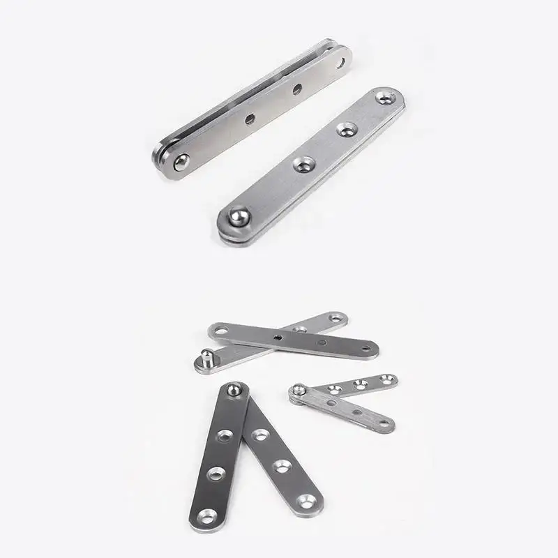 Stainless Steel Doors Hinges 360 Degree Rotating Shaft Rotation Hinge Positioning Concealed Cabinet Hinge Useful