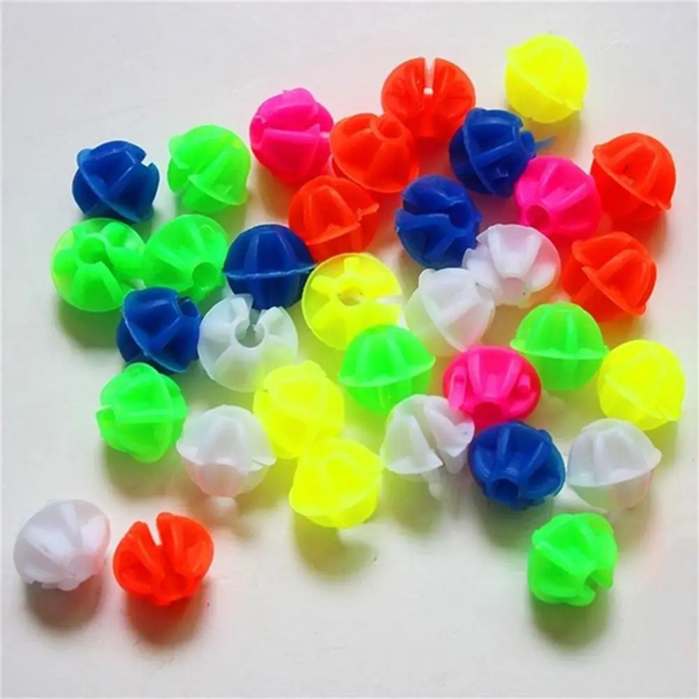 Bike Accessories 36Pcs Colorful Safety Kids Clip Bicycle Round Love Heart Stars Wheel Decoration Bead Spoke Beads
