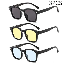 Unisex Vintage Cat Eye Sunglasses - Retro Fashion Design with UV400 Protection (Brown)