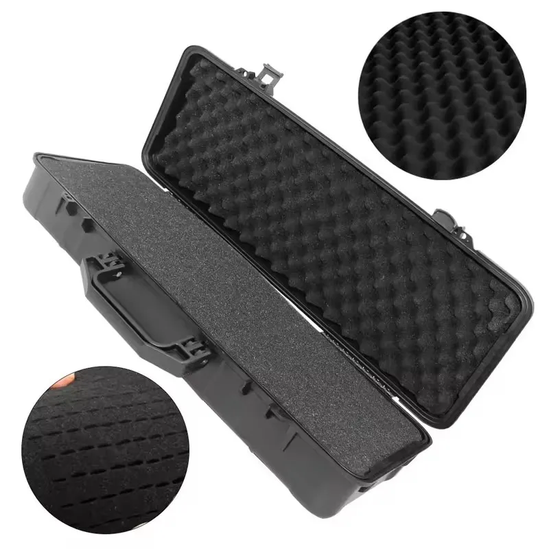 Rugged Waterproof Storage Case with Cushion Foam Insert - Perfect for Cameras and Tools, Available in Various Sizes