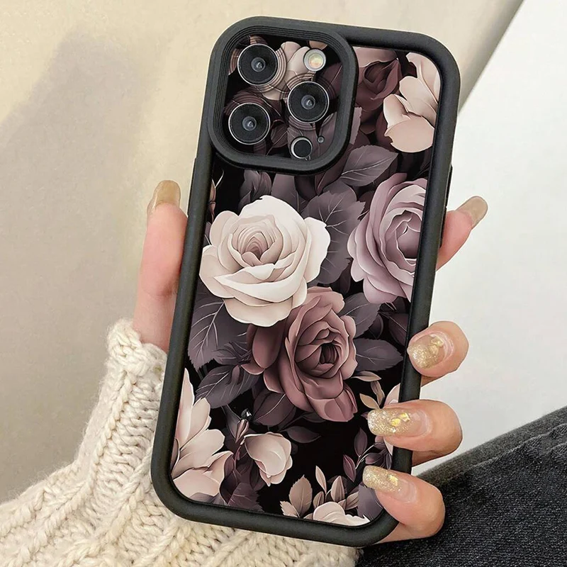 Summer Daisy Floral Oil Painting Phone Case Cover