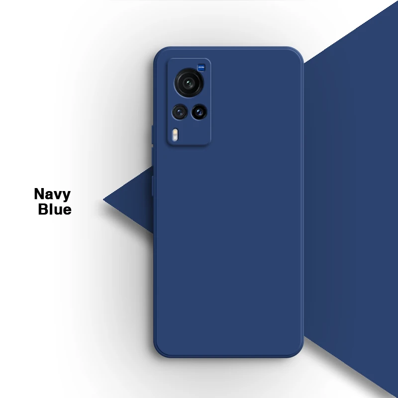 Sleek Liquid Silicone Phone Case with Lens Protection
