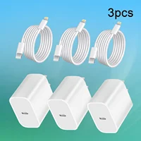 For iPhone Charger MFi Certified Super Fast Charging iPad Charger USB C Wall Charger Fast Charging 4FT Cable 4-PCS - Image 3