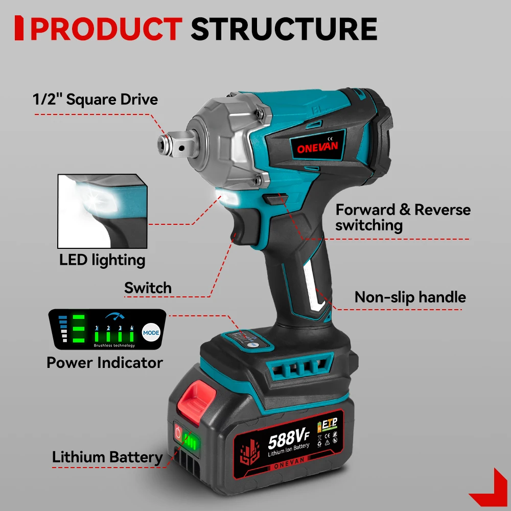 Perceuse Visseuse Sans Fil 21V: Visseuse Sans Fil avec 2 Batteries 2AH
