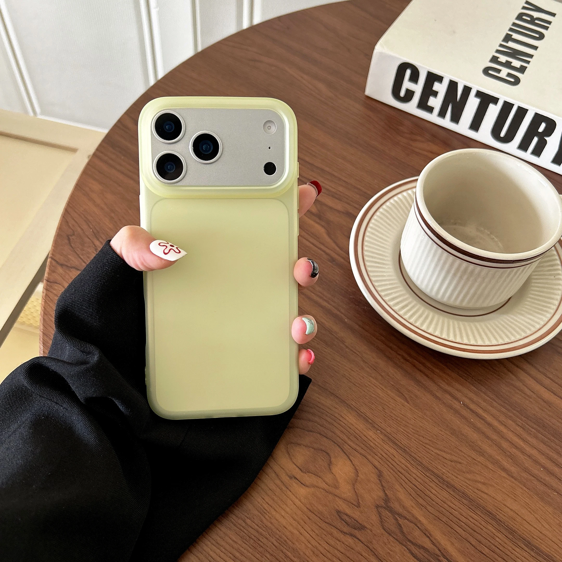 Ultra Thin Matte Transparent Soft Phone Case - Luxury TPU Silicone Protective Cover