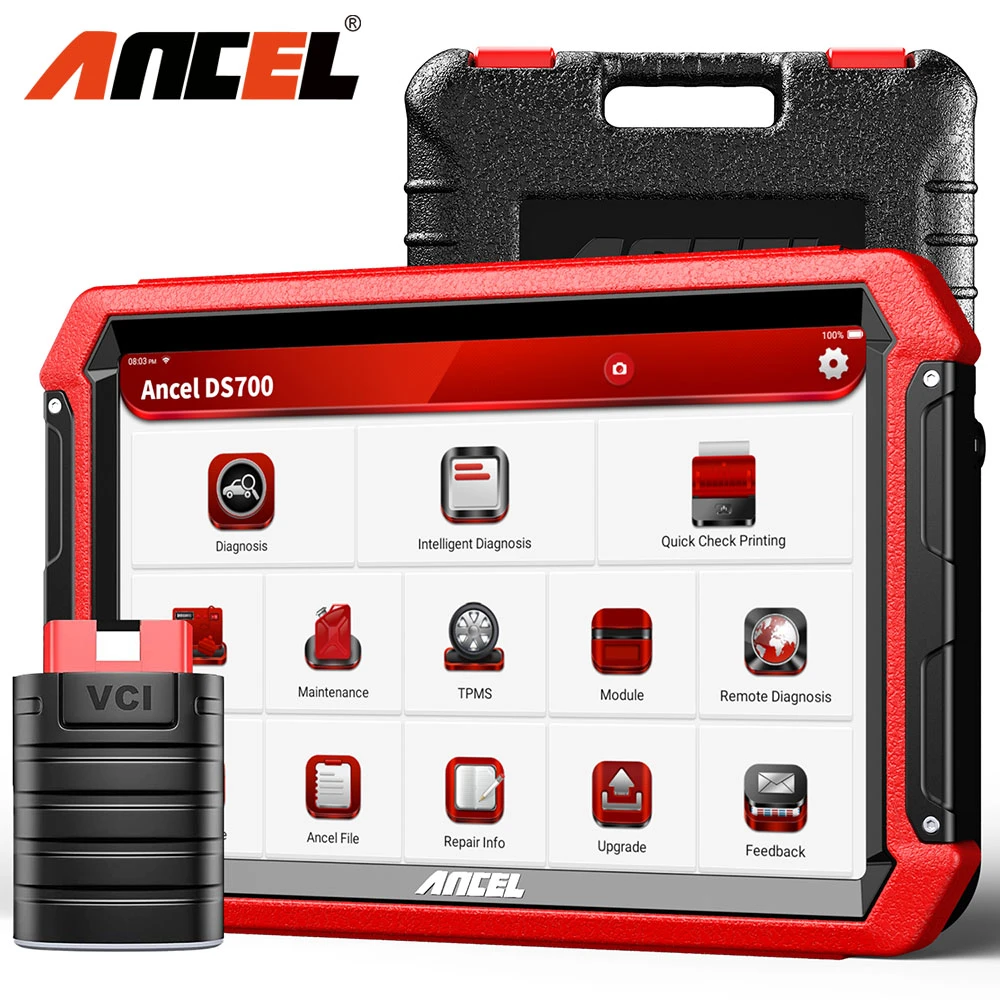 ANCEL DS300 OBD2 Scanner - Bi-Directional Diagnostic Tool With ECU Coding, Active Test, & 30+ Reset Services 7 thumbnail image