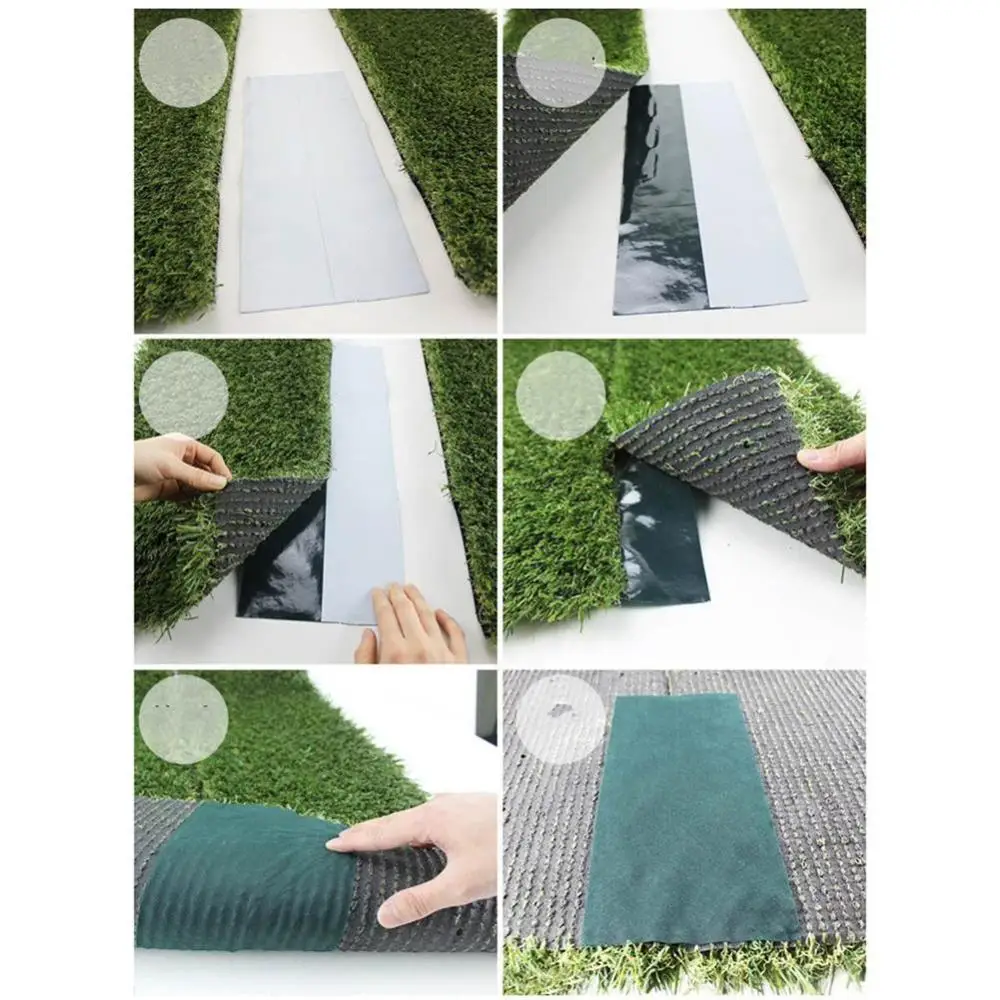 1pcs Garden Tape 5/10/15/20M Artificial Grass Joining Self Adhesive Green/Black Tape Synthetic Lawn Grass Garden Tool