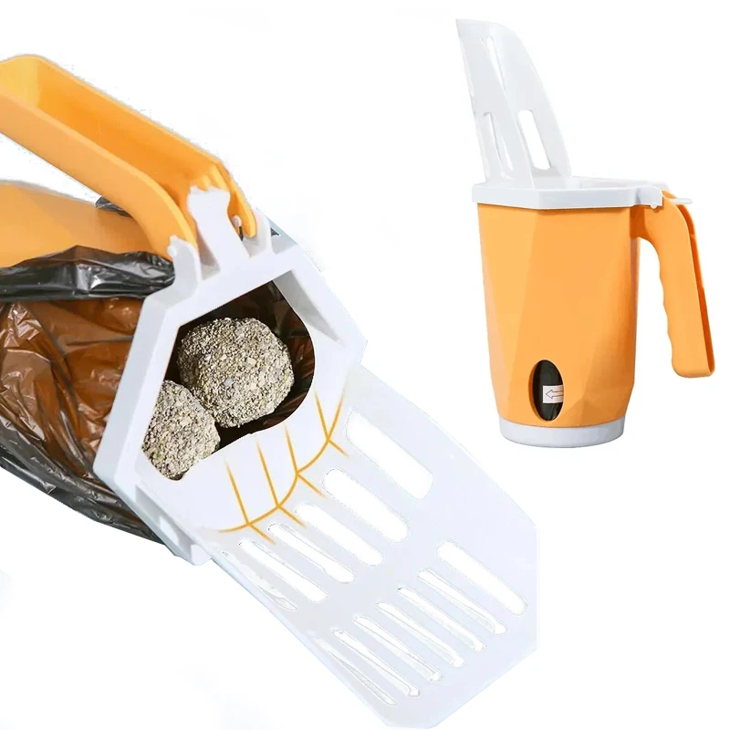 1PC Cat Litter Shovel Scoop For Cat Filter Clean Toilet Garbage Picker Supplies Accessory Pet Cats Products Litter Box_voghion.com