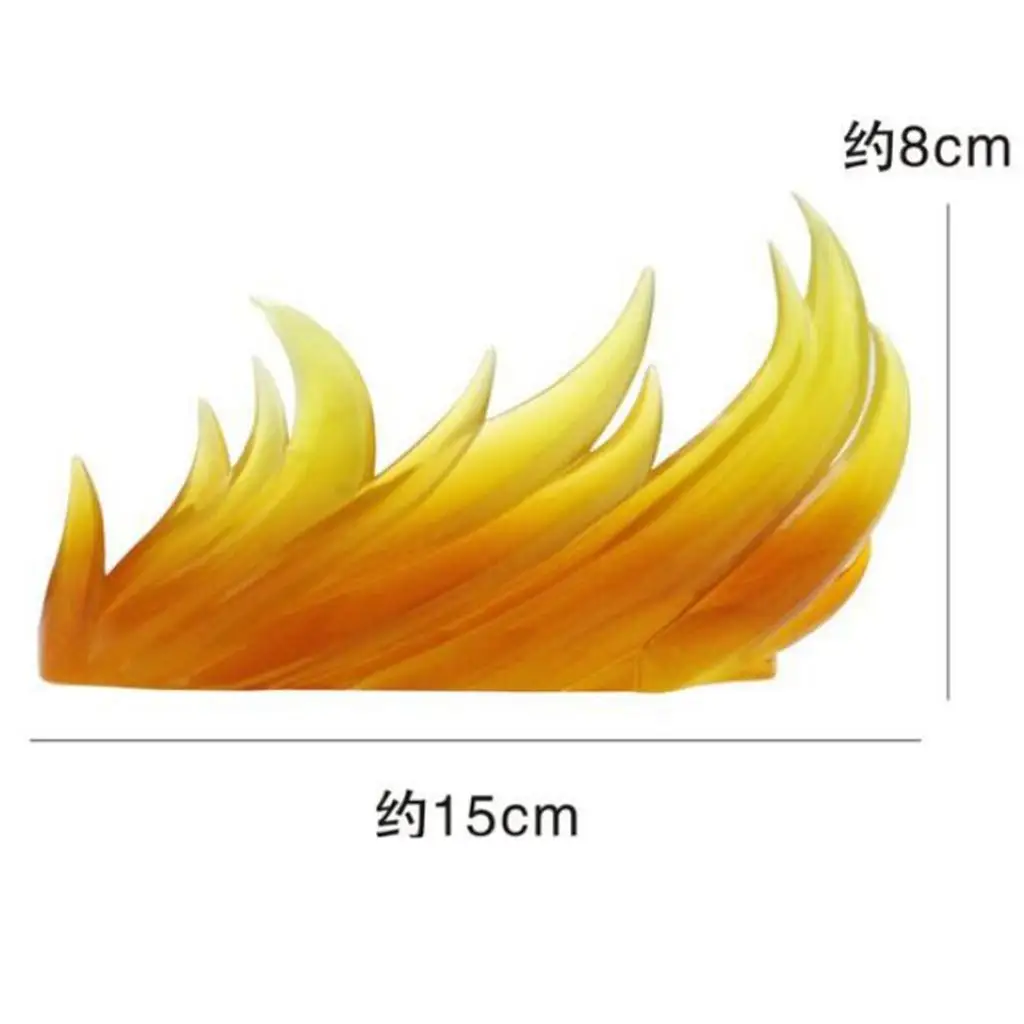 Fire Flame Effect, DIY Accessory, PVC Action, Toy Collection, Gift Model