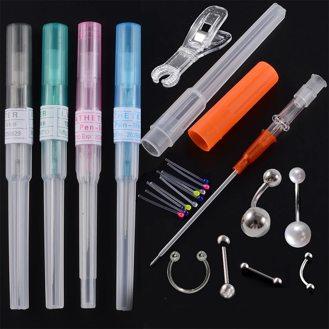 Piercing Needle Surgical Steel  Piercing Needle 14g Cannula