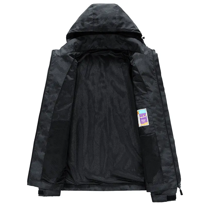 Field Male Jackets for Mans Rain-proof Outdoors Men Coat Suits for Man Jackets Free Shipping Camouflage Spring Waterproof Hooded