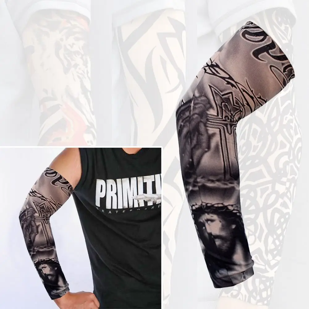 Outdoor Sport Arm Sleeves cooling arm sleeves sun protection arm sleeves arm sleeves 1Pcs Summer Sun Protection Cooling