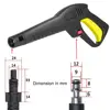 Car Wash Water Gun For LAVOR Parkside High Pressure Washer With Extension Wand And Spray Nozzles 3