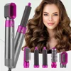 5 In 1 Quality Hairdryer Comb Hot Air Comb For Curling And Straightening Hair Automatic Straight Hair Comb Styling Hair Dryer 1