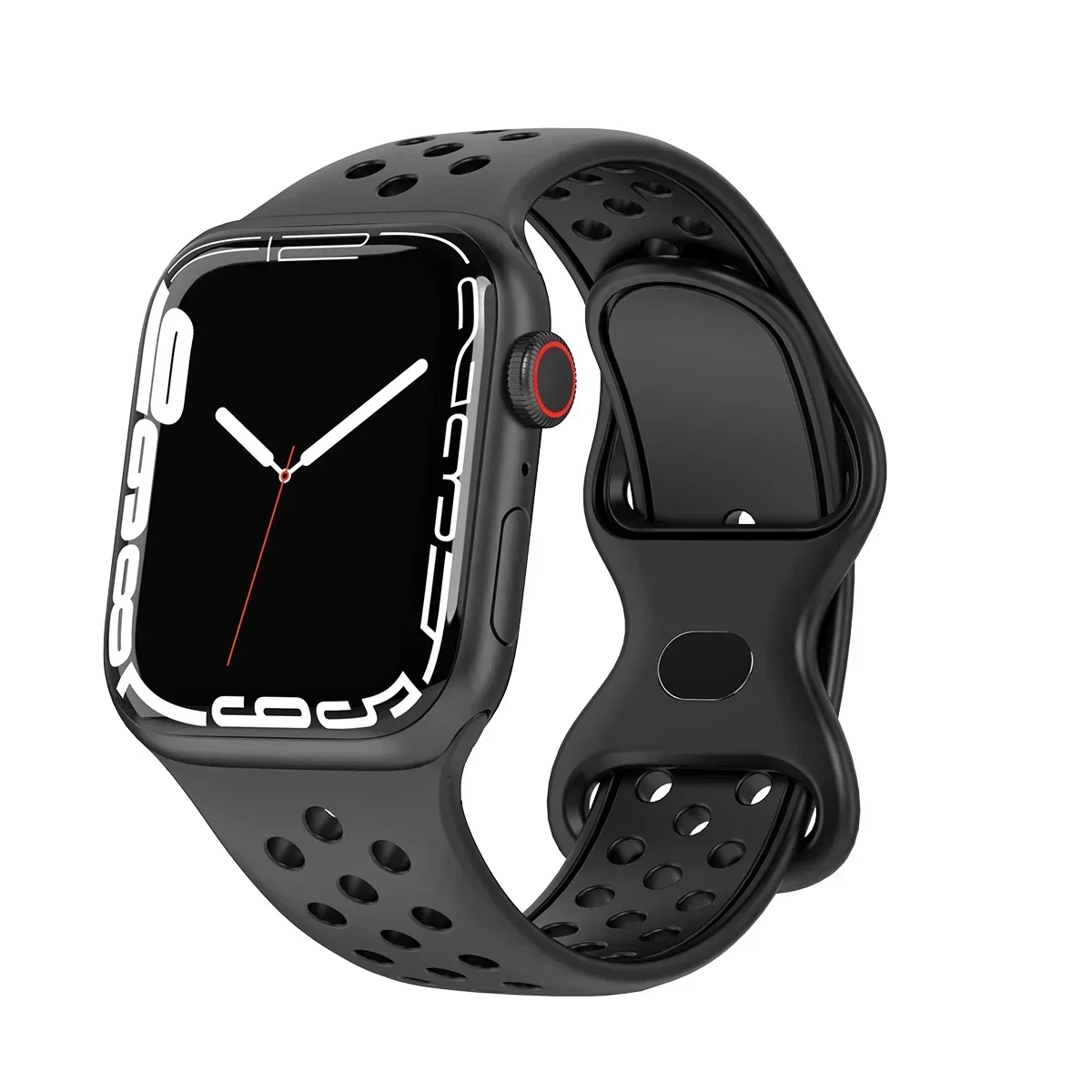 Versatile Silicone Sports Watch Strap Bracelet