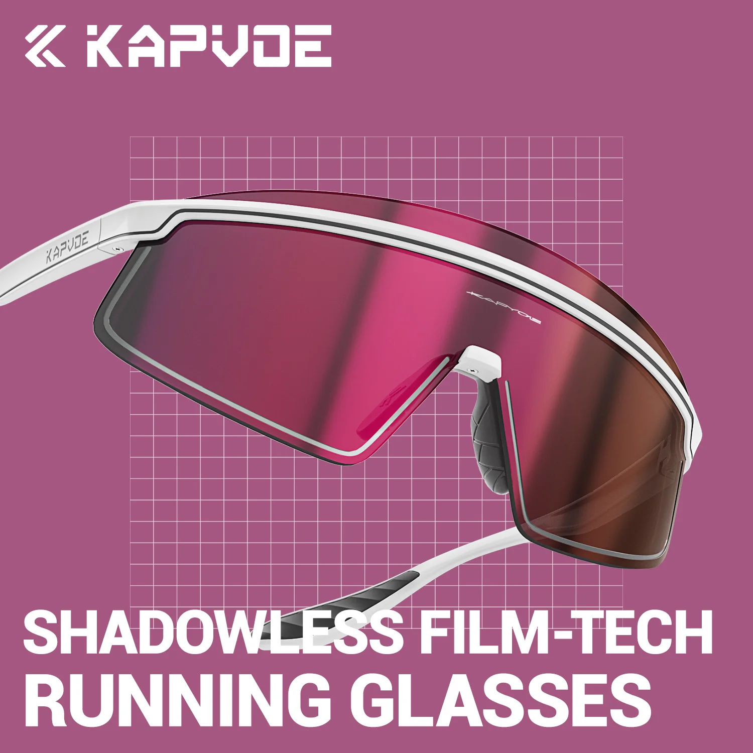 Kapvoe Sports Sunglasses Road Bike Mountain Bicycle Cycl Glasses Riding Goggle Sports Eyewear for Man Women Cycling Glasses