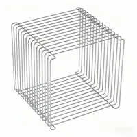 Support mural nordique en métal, 1 pièce, étagère suspendue Simple pour Table basse, chevet et rangement intérieur 2