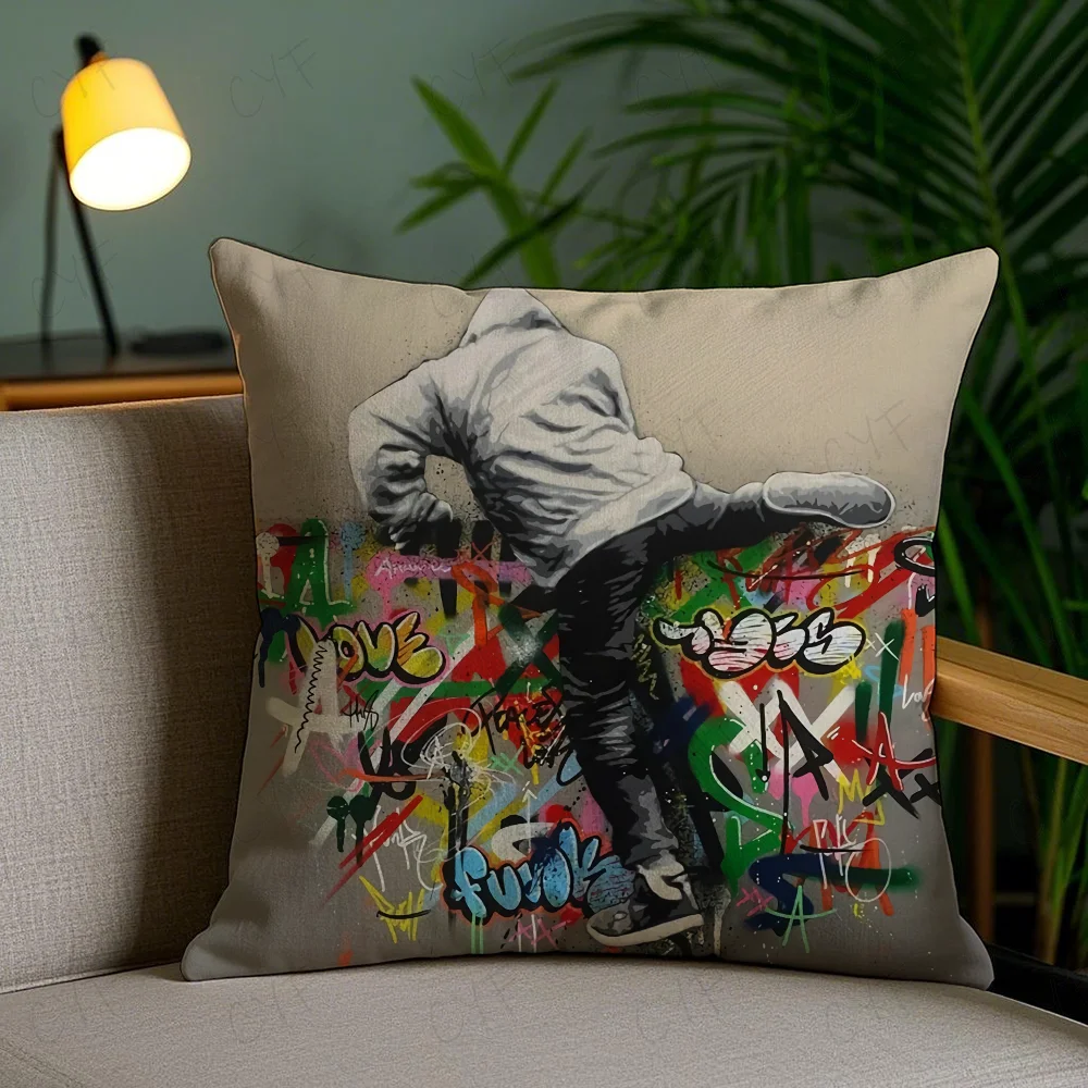 Embroidered Nordic Throw Pillow Covers