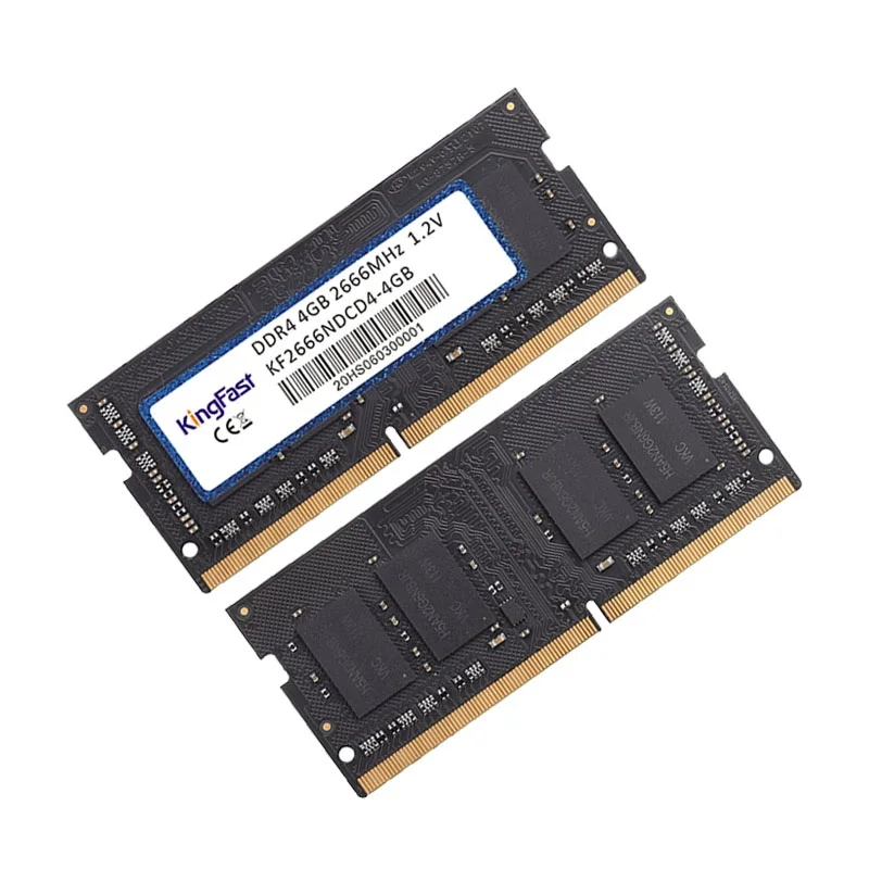 KingFast DDR3 DDR4 4GB 8GB 16GB 노트북 메모리 Ram 1600 2400 2666 3200 DDR3L 204Pin 260Pin Sodimm 노트북 메모리