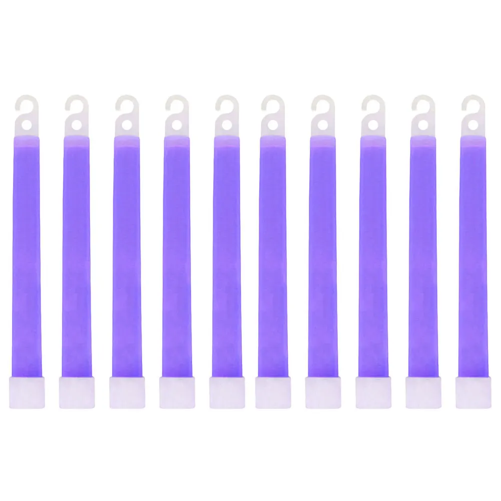 10-1 pièces 6 pouces Kit de survie militaire lueur lumière militaire Kit de survie bâton lumineux pour le Camping et la survie d'urgence Earthquak