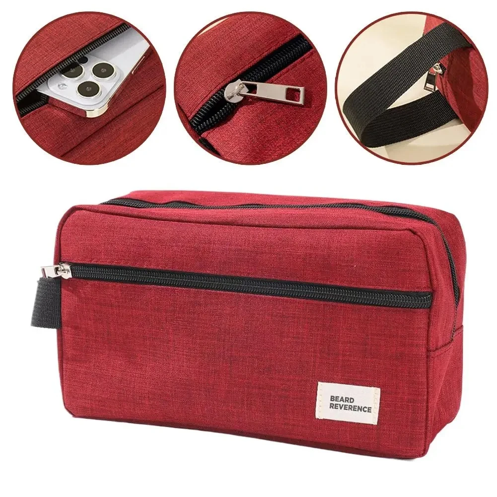 Borsa da toilette da viaggio per uomo Custodia per cosmetici da donna Borsa per trucco da donna impermeabile Borsa per il lavaggio di bellezza - immagine 6
