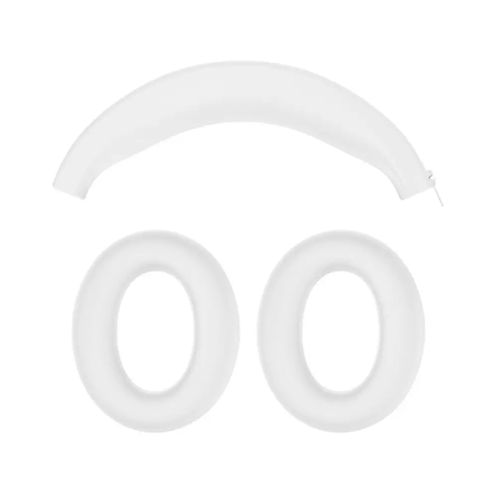 Silicone Ear Pads Cushion Cover Earmuff Headphone Accessories Protective Cover Headset Sleeve for Anker Soundcore Life Q20i