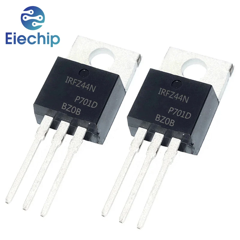 5/10pcs IRFZ44N TO-220 IRFZ44 MOSFET Transistor 49A 55V Power MOSFET IRFZ44NPBF Field Effect Transistors Bjt Transistor Transistors Kit Mosfet Transistor