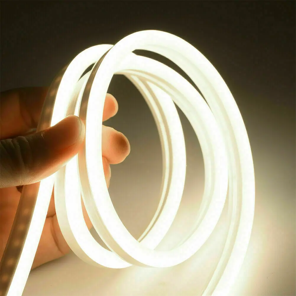 

Led Neon Strip Lights Flex Tape Waterproof Rope Silicon Tube Bar 6mm Narrow DIY Christmas Holiday Decoration Night Light