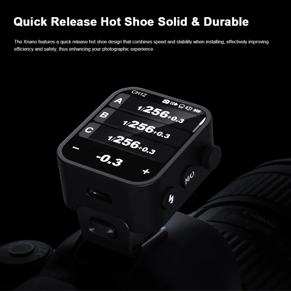 Godox X3 Flash Trigger TTL HSS 2.4GHz Wireless X system LED Touch Screen Transmitter Quick Charge for Canon Nikon Sony Fujifilm flash trigger